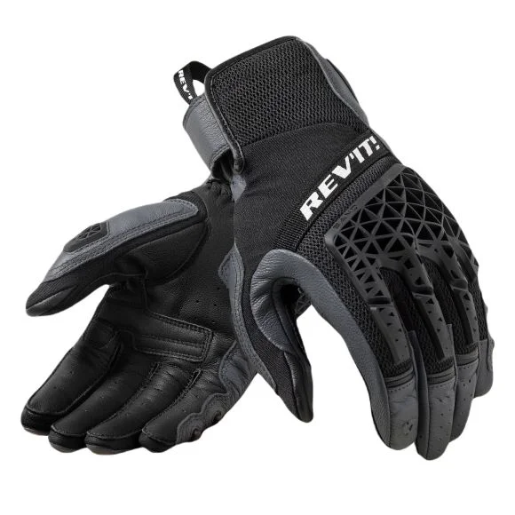Gants Rev it SAND 4 – Gris / Noir Ref : RI1121