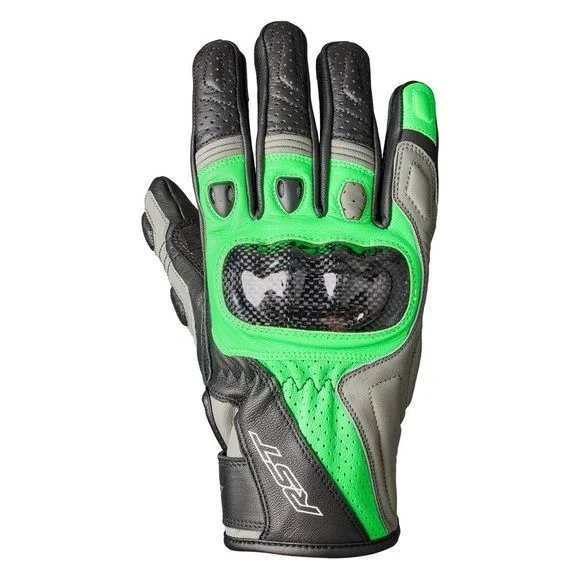 Gants RST STUNT 3 – Noir / Vert Ref : RST0064