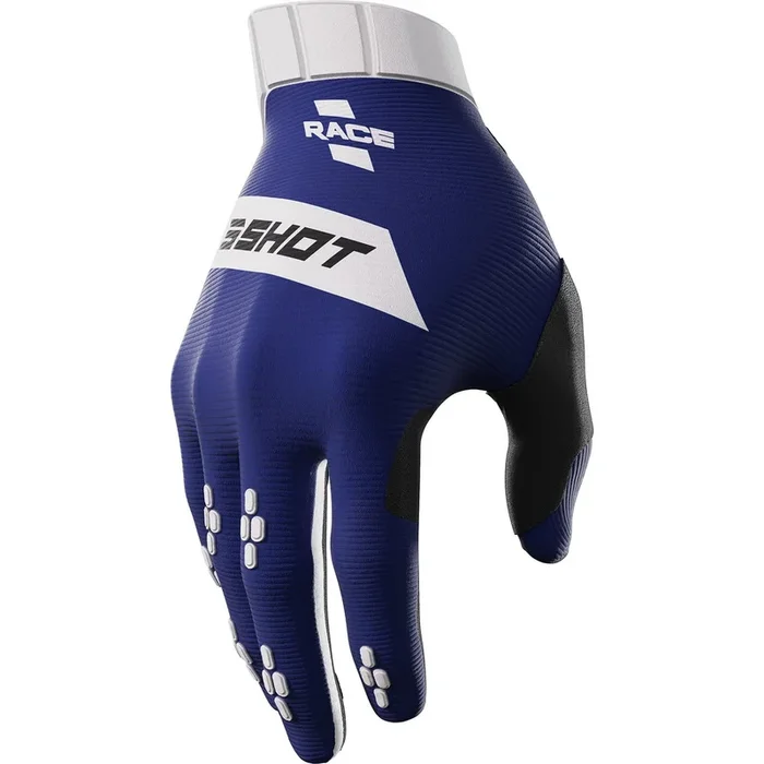 GANTS SHOT RACE BLEUE