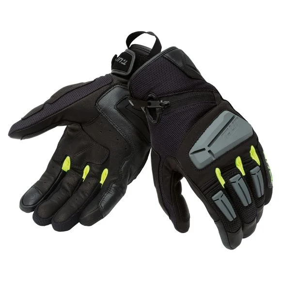 Gants T.UR G–FOUR – Noir / Jaune Ref : TUR0041