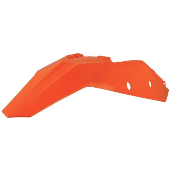Garde boue Acerbis arrière orange Ref : AE1008 / 0008064.010.003