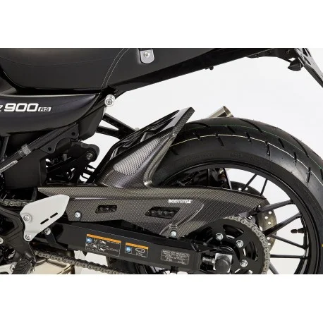 Garde boue arriere BODYSTYLE look carbone KAWASAKI Z900 2017-2024 Z900RS 2018-2024