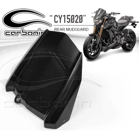 Garde boue arriere carbone YAMAHA MT-09 2014-2016