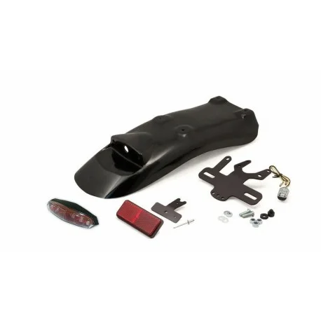 Garde boue arriere LSL Clubman fibre de verre Triumph Scrambler