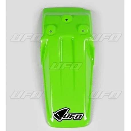 Garde boue arriere VERT UFO KAWASAKI KX 60 1984-2005