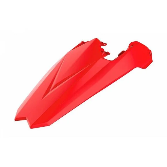 Garde boue Polisport ARRIERE COULEUR ROUGE AVEC PLAQUES LATERALES Ref : 4430010403 / 1086482001