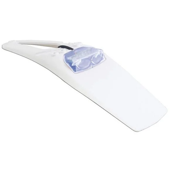 Garde boue R-tech Extension GB AR Extreme Blanc + cabochon transp Universel – Blanc Ref : RTH0593 / RPTLED4BN006