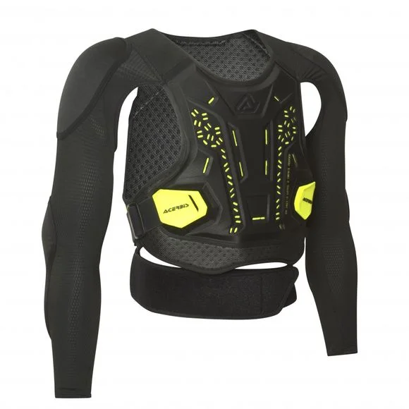 Gilet de protection Acerbis PLASMA BODY ARMOUR BLACK/YELLOW 2023 – Noir / Jaune Ref : AE3147