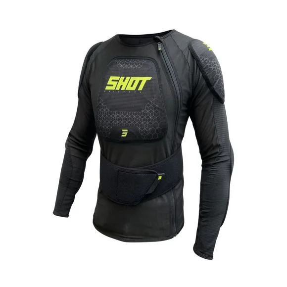 Gilet de protection Shot AIRLIGHT 2025 – Noir / Jaune Ref : SO2738