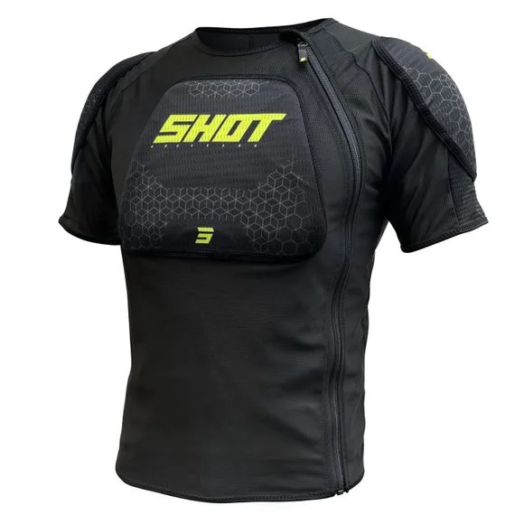 Gilet de protection Shot AIRLIGHT 2025 – Noir / Jaune Ref : SO2744
