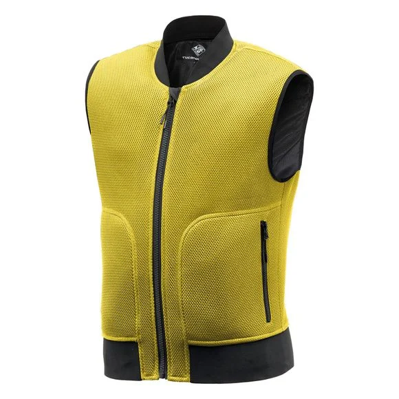 Gilet moto Tucano Urbano FLOWMOTION GILET – Jaune Ref : TR0448