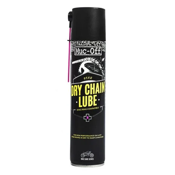 Graisse chaine Muc-Off DRY CHAIN LUBE 400ML Universel Ref : MUC0031 / 36050057