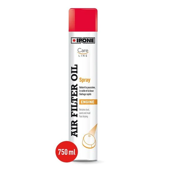 Graisse filtre à air Ipone CARELINE AIR FILTER OIL SPRAY 750 ML Universel Ref : IP0152 / 800652