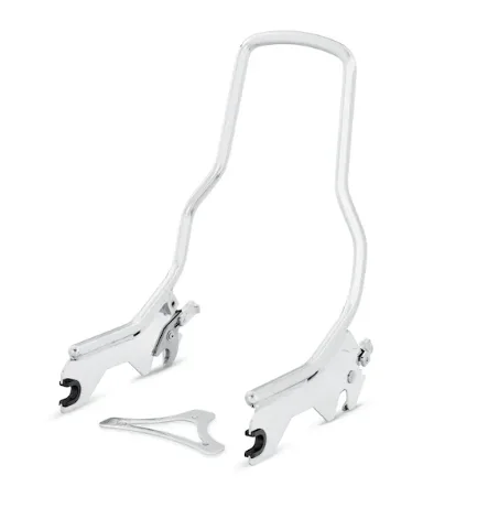 Harley-Davidson 52300442 HoldFast Sissy Bar vertical – Hauteur standard – Chrome
