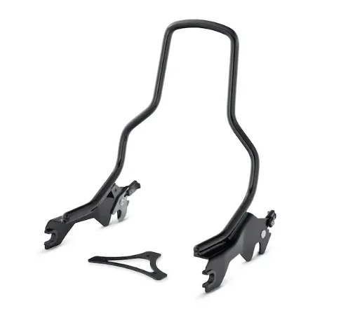 Harley-Davidson 52300454 HoldFast Sissy Bar vertical hauteur standard noir brillant