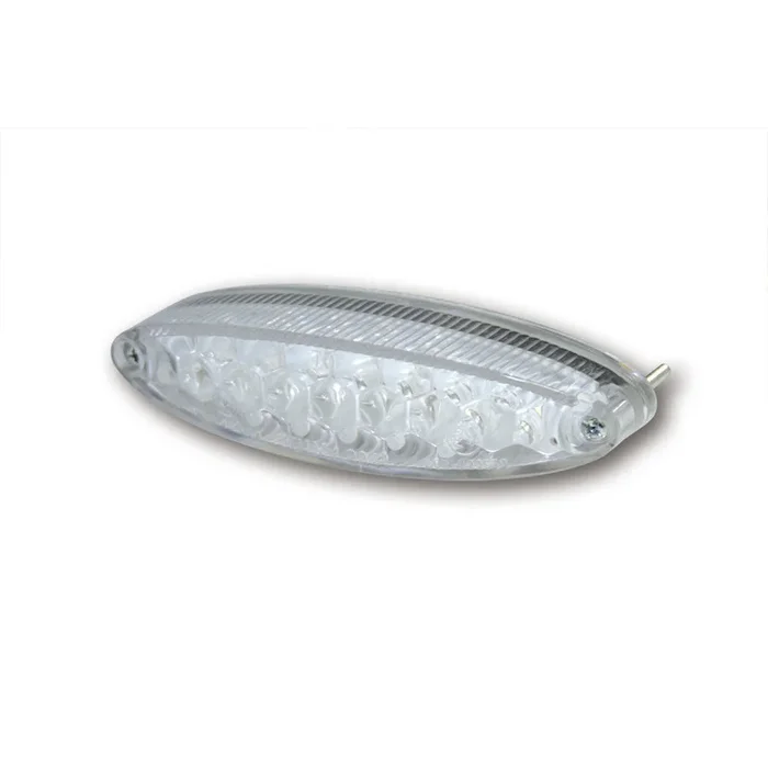 HIGHSIDER smart NUMBER1 LED mini tail light, with license plate light, clear glass.