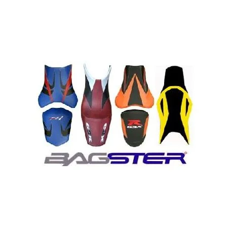 housse de selle bagster DUCATI MONSTER 600/750/900 2001 ANTHRACITE/ARGENT/ROUGE