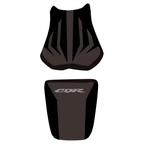 housse de selle bagster HONDA CBR600RR 2006 NOIR/GRIS CLAIR/LETTRES BLANCHES