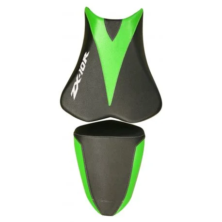housse de selle bagster KAWASAKI ZX10R 2008 NOIR/STAM/LETTRES BLANCHES