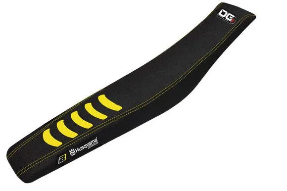 Housse de selle Blackbird Double Grip 3 noir/jaune Ref : BC00243A / 1054456