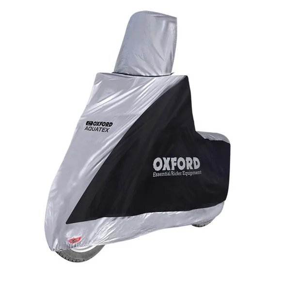 Housse moto Oxford Aquatex Spécial Bulle haute protection Universel – Noir / Gris Ref : OD0265 / CV216