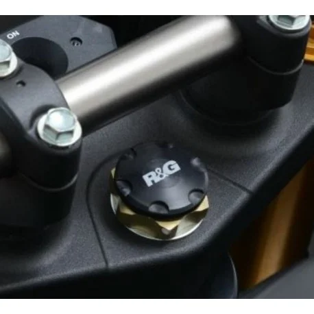 Insert Ecrou De Direction R&G Racing moto HONDA CRL1000L AFRICA TWIN SUZUKI V-STROM GSXS 1000 YAMAHA YZF R6 MT 10 YZF R1