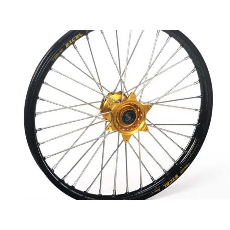 Jante HAAN WHEELS mx enduro moto GASGAS MC-EC toutes cylindrees 2004-2015 avant moyeu or