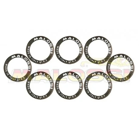 Jeu de galets MALOSSI 25×14,9mm 11gr – 8 pieces