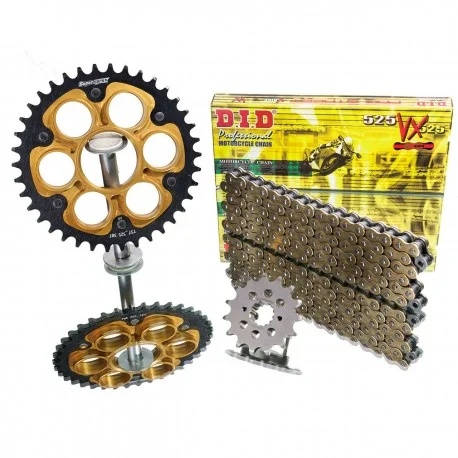 Kit Chaine DID moto stealth or Yamaha 1700 MT-01 2005-