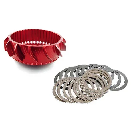 « Kit cloche + disques embrayage à secs 48 dents pour embrayages OEM avec PD « »ha | Evo-Xracing