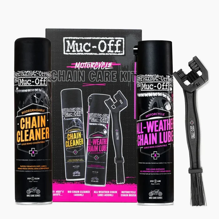 KIT D’ENTRETIEN DE CHAÎNE DE MOTO MUC-OFF-21069
