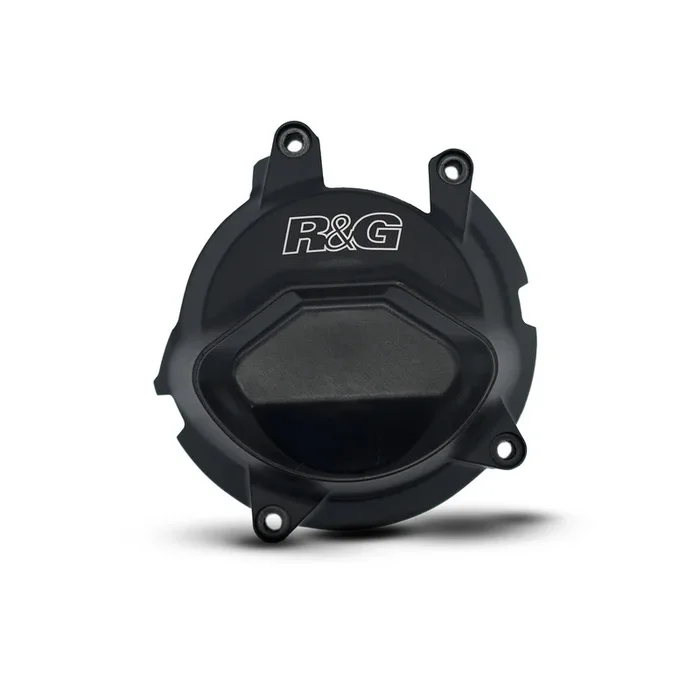 kit de couvre-carter moteur (alternateur/allumage/embrayage)R&G RACING PRO noir