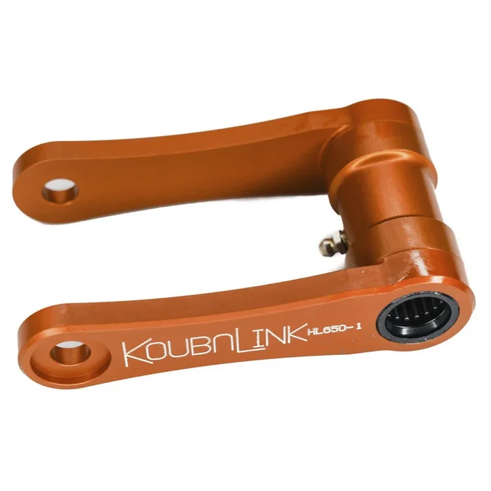 Kit de rabaissement de selle KOUBALINK (25.4 mm) orange – Husqvarna TR650 Strada / Terra
