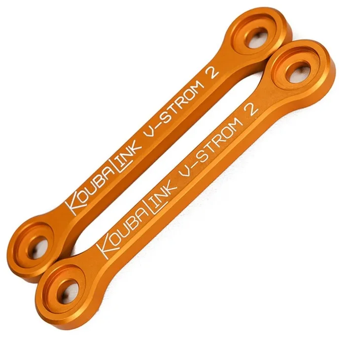Kit de rabaissement de selle KOUBALINK (28.6 mm) or – Suzuki DL650 / 1000