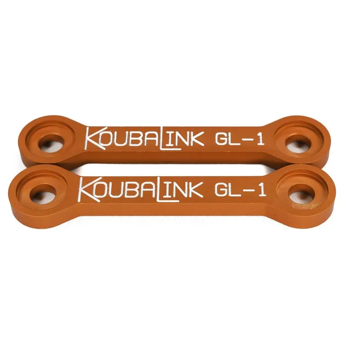 Kit de rabaissement de selle KOUBALINK (28.6 mm) orange – Suzuki SFV650 Gladius