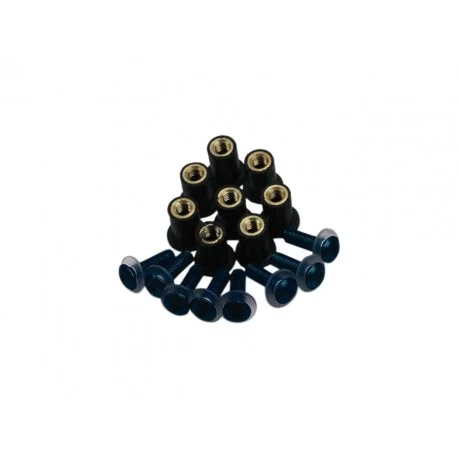 Kit de vis de bulle OXFORD – anodise noir