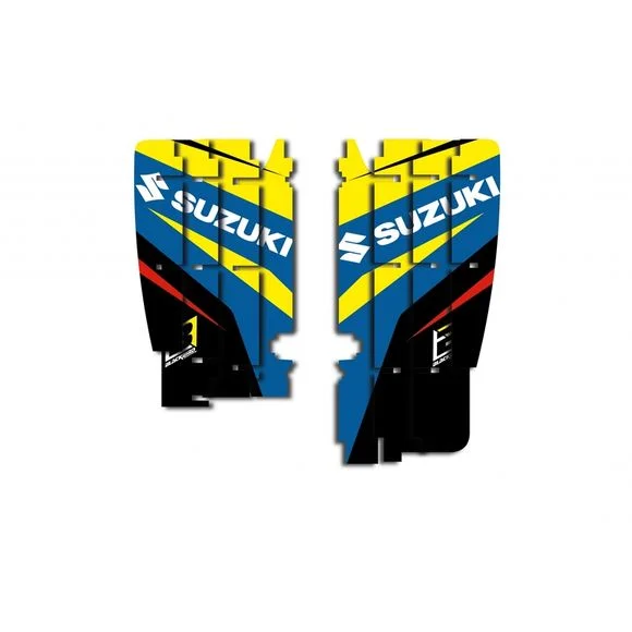 Kit déco Blackbird de cache radiateur Dream Graphic 4SUZUKI 450 RM-Z 450 – 2008 – 2017Ref : BC00179A / 1091325
