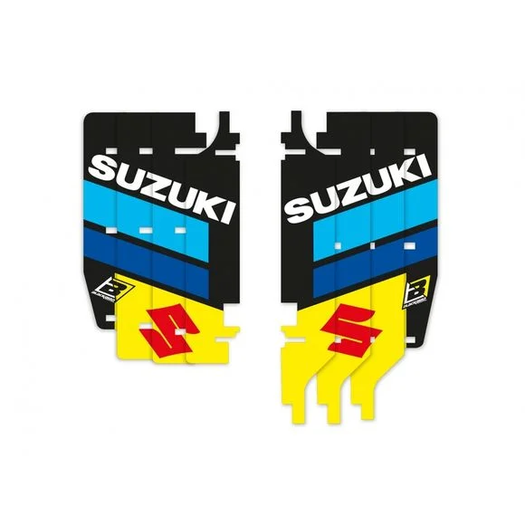 Kit déco Blackbird de cache radiateur Replica Kevin Strijbos 2020SUZUKI 250 RM-Z 250 – 2010 – 2018Ref : BC00170A / 1091328