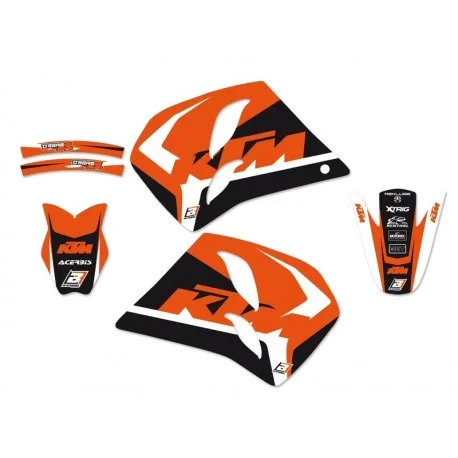 Kit deco BLACKBIRD Dream Graphic 4 KTM MX 250 MX 360