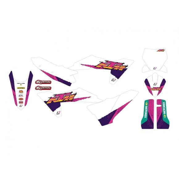 Kit déco Blackbird Retro Ref : BC00052A / 1118211