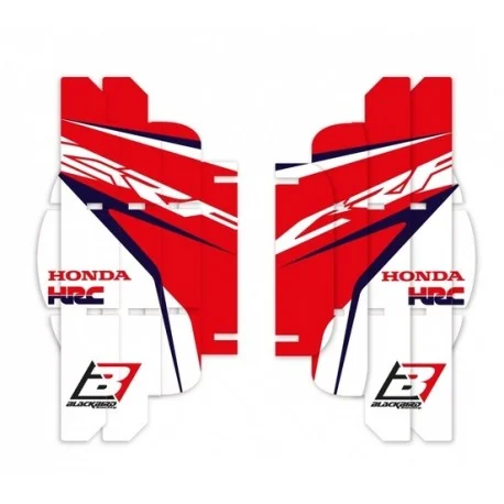 Kit deco de cache radiateur BLACKBIRD Replica Team HRC HONDA CRF 250 R 2004-2009