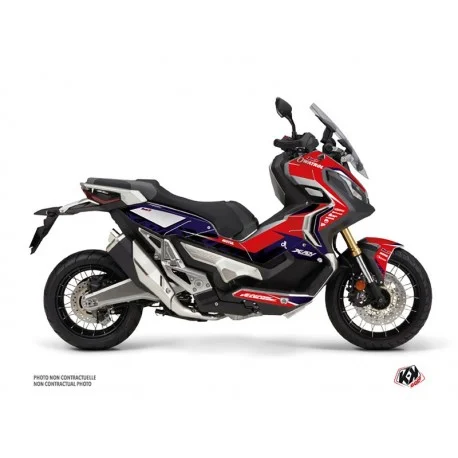Kit deco KUTVEK Replica Luc1 2018 rouge/bleu Honda X ADV