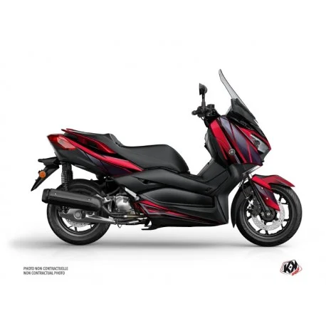 Kit deco KUTVEK Replica rouge/noir Yamaha X-Max 125