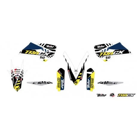 Kit deco KUTVEK Tracx HUSQVARNA TC 125 FC 250 FC 350 FC 450 2014-2015 TC 250 2014-2016 FS 450 2015