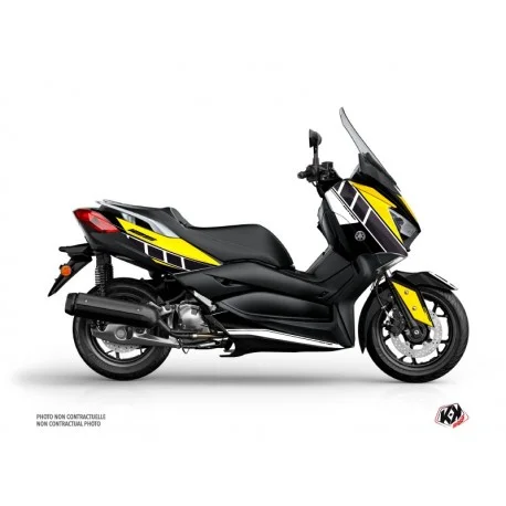 Kit deco KUTVEK Vintage jaune Yamaha X-Max 125