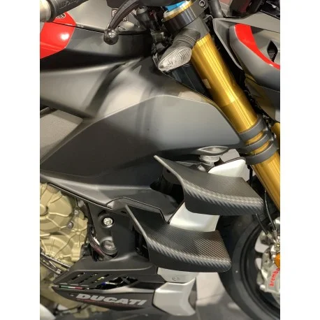 Kit deco look carbone ailerons DUCATI STREETFIGTER V4 2020-2024