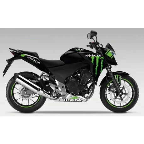 Kit deco MONSTER NOIR HONDA CB500F CB500X 2013-2015