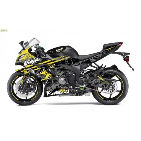 Kit deco ROCKSTAR KAWASAKI ZX6R 2013-2018