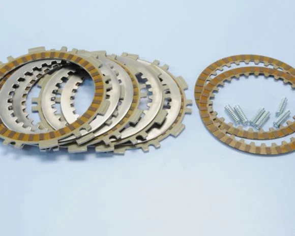 Kit disques d’embrayage Polini type garnis et lisses Ref : POL00006A / 1016850