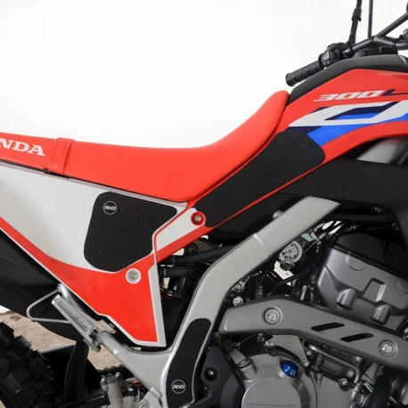 Kit grip de reservoir R&G RACING 4 pieces translucide Honda CRF300L